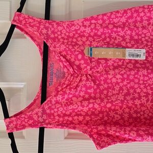 THEREABOUTS BRAND GIRLS PINK FLORAL SUMMER TANK TOP SIZE XL 16